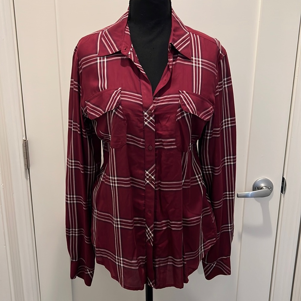 Guess womens button-down